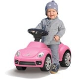 Jamara VW Beetle Juguetes de arrastre, Tobogán rosa neón/Negro, Niño/niña, 18 mes(es), 4 rueda(s), Rosa, 2,7 kg