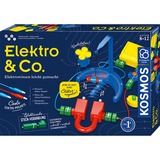KOSMOS 62063 Juguetes y kits de ciencia para niños, Caja de experimentos Juego de componentes eléctricos, Electricidad, 8 año(s), Multicolor