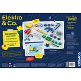 KOSMOS 62063 Juguetes y kits de ciencia para niños, Caja de experimentos Juego de componentes eléctricos, Electricidad, 8 año(s), Multicolor