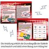 KOSMOS 62063 Juguetes y kits de ciencia para niños, Caja de experimentos Juego de componentes eléctricos, Electricidad, 8 año(s), Multicolor