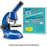 KOSMOS 63605 Juguetes y kits de ciencia para niños, Caja de experimentos Microscopio, Biología, 8 año(s), Azul