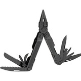 Leatherman Rebar alicate multiherramienta para bolsillo 17 herramientas Negro, Herramienta multi negro, Negro, 10,2 cm, 189,94 g, 7,36 cm