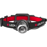 Ledlenser H8R Negro, Rojo Linterna con cinta para cabeza, Luz de LED Linterna con cinta para cabeza, Negro, Rojo, IPX4, -20 - 40 °C, LED, 1 lámpara(s)