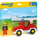 PLAYMOBIL Camión de bomberos con escalera, Juegos de construcción 6967