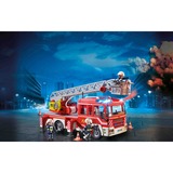 PLAYMOBIL City Action 9463 Camión de bomberos, Juegos de construcción rojo/Plateado