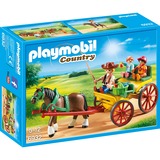 PLAYMOBIL Country 6932 Carruaje con Caballo, Juegos de construcción