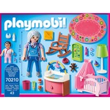 PLAYMOBIL Dollhouse 70210 set de juguetes, Juegos de construcción Acción / Aventura, 4 año(s), Multicolor, Plástico