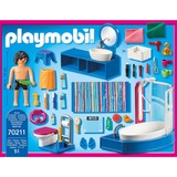 PLAYMOBIL Dollhouse 70211 set de juguetes, Juegos de construcción Acción / Aventura, 4 año(s), Multicolor, Plástico