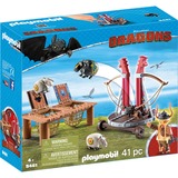 PLAYMOBIL Dragons 9461 Bocón con Lanzadera de Ovejas , Juegos de construcción