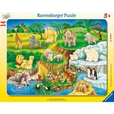 Ravensburger 060528 puzzle Rompecabezas de cubos 14 pieza(s) Animales 14 pieza(s), Animales, 3 año(s)
