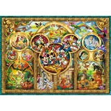 Ravensburger 15266 7 1000pieza(s) rompecabeza, Puzzle Jigsaw puzzle, Dibujos, Niños y adultos, Disney Best Themes, Niño/niña, 99 año(s)