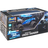Revell CROSS THUNDER modelo controlado por radio Monster truck Motor eléctrico 1:18, Radiocontrol negro/Azul, Monster truck, 1:18, 14 año(s)