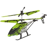 Revell GLOWEE 2.0 Helicóptero, Radiocontrol verde/Negro, Polímero de litio, 250 mAh, Batería integrada, 3,7 V, 6 x AA, 260 mm