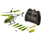 Revell GLOWEE 2.0 Helicóptero, Radiocontrol verde/Negro, Polímero de litio, 250 mAh, Batería integrada, 3,7 V, 6 x AA, 260 mm