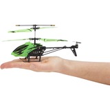 Revell GLOWEE 2.0 Helicóptero, Radiocontrol verde/Negro, Polímero de litio, 250 mAh, Batería integrada, 3,7 V, 6 x AA, 260 mm