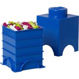 Room Copenhagen 40011731 caja de juguete y de almacenamiento Azul, Caja de depósito azul, Azul, Polipropileno (PP), 125 mm, 180 mm, 125 mm