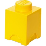 Room Copenhagen 40011732 caja de juguete y de almacenamiento Amarillo, Caja de depósito amarillo, Amarillo, Polipropileno (PP), 125 mm, 180 mm, 125 mm