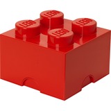 Room Copenhagen 4003 Rojo Cajas de juguetes y de almacenamiento, Caja de depósito rojo, Rojo, Polipropileno (PP), 250 mm, 180 mm, 250 mm