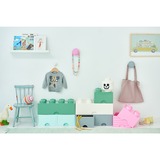 Room Copenhagen Cabeza de almacenamiento LEGO "Esqueleto", pequeña, Caja de depósito blanco/Negro