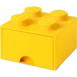 Room Copenhagen LEGO Cajón de ladrillo 4 amarillo, Caja de depósito amarillo