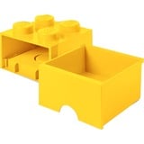 Room Copenhagen LEGO Cajón de ladrillo 4 amarillo, Caja de depósito amarillo