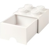 Room Copenhagen LEGO Cajón de ladrillo 4 blanco, Caja de depósito blanco
