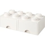 Room Copenhagen LEGO Cajón de ladrillo 8 blanco, Caja de depósito blanco