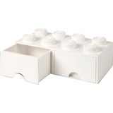 Room Copenhagen LEGO Cajón de ladrillo 8 blanco, Caja de depósito blanco