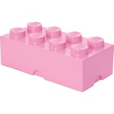 Room Copenhagen LEGO Storage Brick 8 Caja de almacenaje Rosa, Caja de depósito rosa, Caja de almacenaje, Rosa, Monocromo, Rectangular, Polipropileno (PP), 500 mm