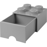 Room Copenhagen LEGO Storage Brick Drawer 4, Caja de depósito gris oscuro