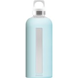 SIGG 8649.40 bidón de agua Uso diario 500 ml Vidrio Color aguamarina, Botella de agua celeste, 500 ml, Uso diario, Color aguamarina, Vidrio, Star Glacier, Adulto