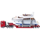 SIKU 10184900000 vehículo de juguete, Automóvil de construcción rojo/blanco, Modelo a escala de camión de transporte pesado, 3 año(s), Rojo, Blanco