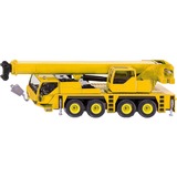 SIKU 2110 vehículo de juguete, Automóvil de construcción amarillo, Modelo a escala de grúa móvil, Metal, De plástico, Amarillo