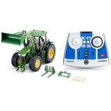 SIKU 6795 modelo controlado por radio Tractor Motor eléctrico 1:32, Radiocontrol verde, Tractor, 1:32