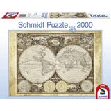 Schmidt Spiele 58178 2000pieza(s) puzzle Interactivo, Mapas, 12 año(s), 968 mm, 692 mm, 373 x 57 x 272 mm
