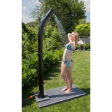 Steinbach 049000 ducha de jardín y piscina Independiente, Ducha exterior negro, Independiente, Negro, 18 L, Sencillo, Solar, 2150 mm