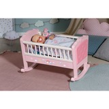 ZAPF Creation Sweet Dreams Crib, Muebles de muñecas rosa/blanco, Baby Annabell Sweet Dreams Crib, Cama/cuna para muñecas, 3 año(s), Necesita pilas, 2,11 kg