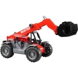 bruder 02125 vehículo de juguete, Automóvil de construcción rojo/Gris, 4 año(s), Negro, Rojo