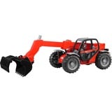 bruder 02125 vehículo de juguete, Automóvil de construcción rojo/Gris, 4 año(s), Negro, Rojo
