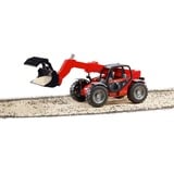bruder 02125 vehículo de juguete, Automóvil de construcción rojo/Gris, 4 año(s), Negro, Rojo