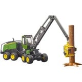 bruder 02135, Automóvil de construcción verde/Negro