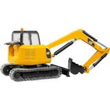 bruder 02456 vehículo de juguete, Automóvil de construcción amarillo, Modelo a escala de excavadora, Acrilonitrilo butadieno estireno (ABS), Multicolor