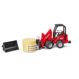 bruder 2192 vehículo de juguete, Automóvil de construcción rojo/Negro, Negro, Rojo, Acrilonitrilo butadieno estireno (ABS), 4 año(s), 1:16, No recomendado para niños menores de 36 meses