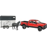 bruder 2501 vehículo de juguete, Automóvil de construcción rojo/blanco, Interior / exterior, 3 año(s), De plástico, Rojo