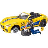 bruder 2504 vehículo de juguete, Automóvil de construcción 