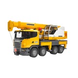 bruder 3570 vehículo de juguete, Automóvil de construcción amarillo, Scania, Interior / exterior, 3 año(s), De plástico, Amarillo