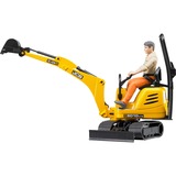 bruder 62002 vehículo de juguete, Automóvil de construcción amarillo, 4 año(s)