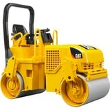 bruder CAT Asphalt drum compactor vehículo de juguete, Automóvil de construcción amarillo/Negro, 3 año(s), ABS sintéticos, Negro, Amarillo