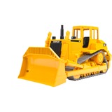 bruder CAT Bulldozer vehículo de juguete, Automóvil de construcción amarillo, 3 año(s), ABS sintéticos, Negro, Amarillo