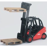 bruder Linde fork lift H30D with 2 pallets vehículo de juguete, Automóvil de construcción negro/Rojo, 3 año(s), ABS sintéticos, Negro, Rojo